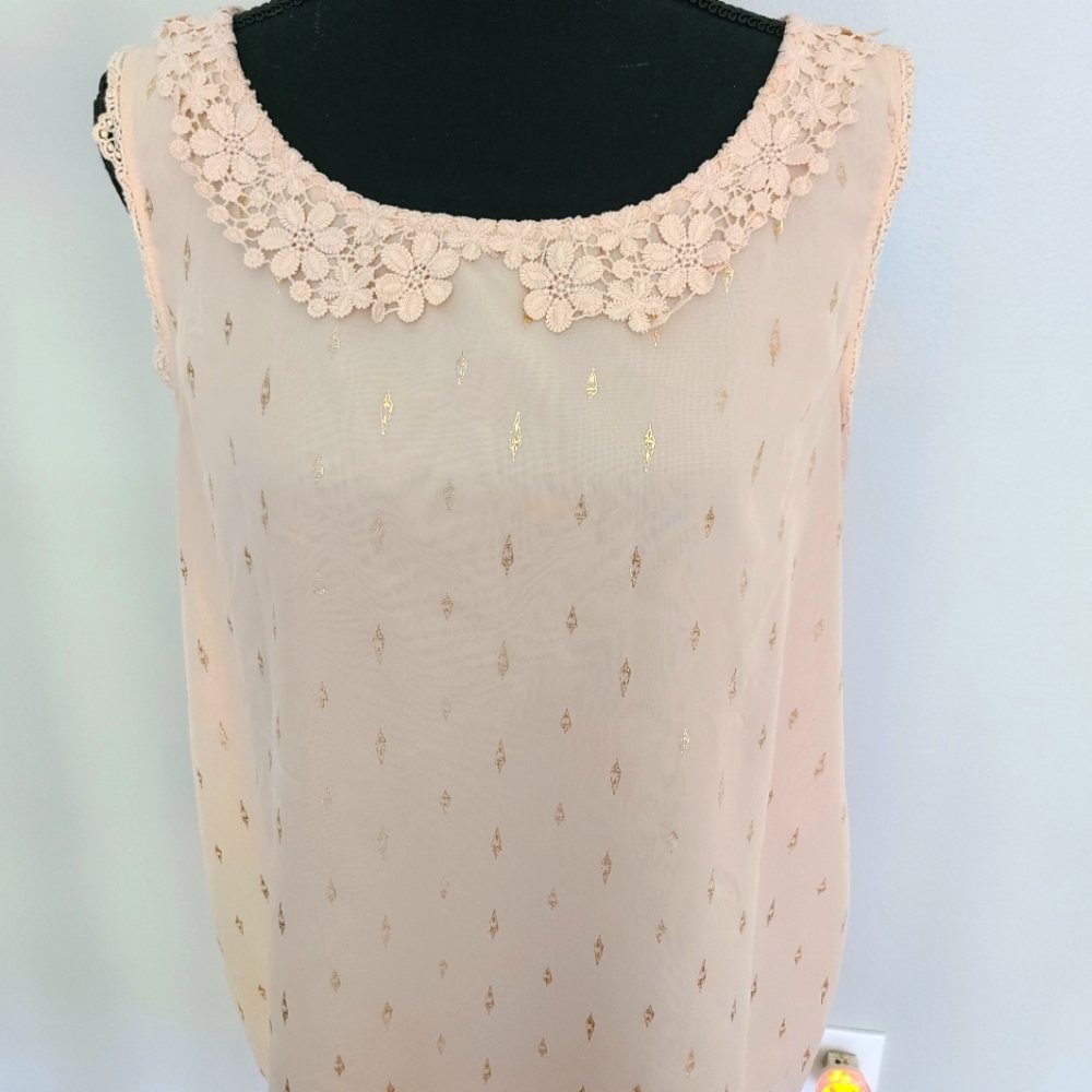LC Lauren Conrad Tank Blouse